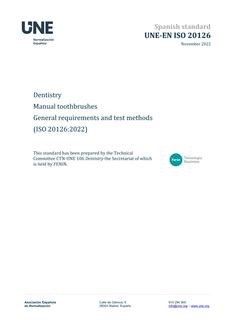 AENOR UNE-EN ISO 20126