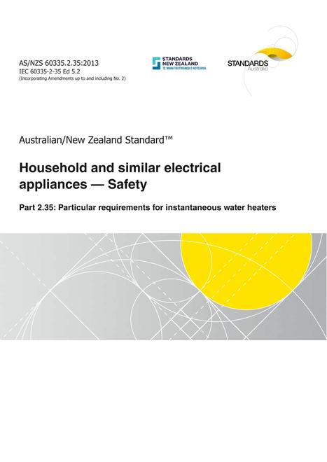 AS/NZS 60335.2.35:2013