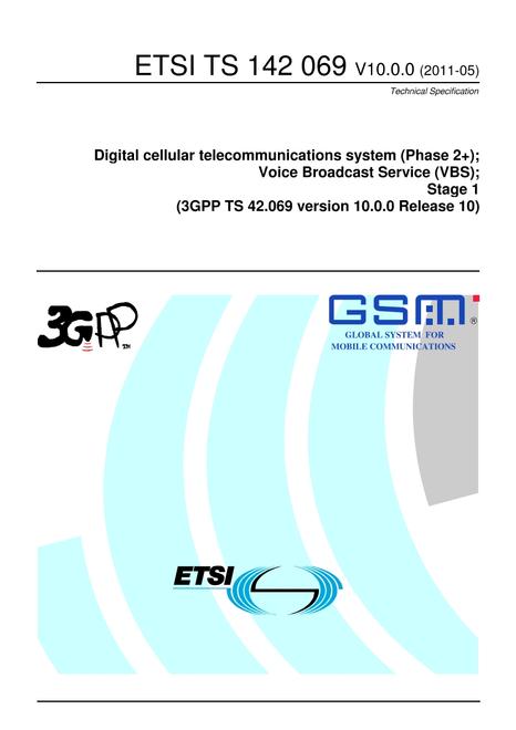 ETSI TS 142 069
