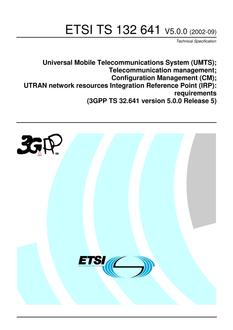 ETSI TS 132 641