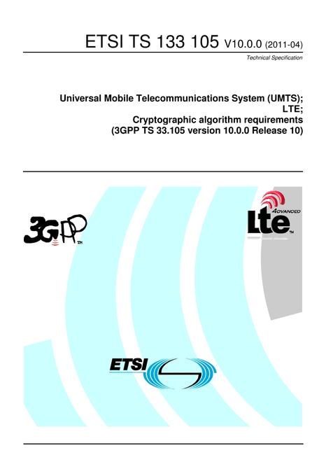 ETSI TS 133 105