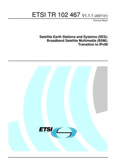 ETSI TR 102 467