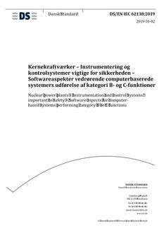 DANSK DS/EN IEC 62138
