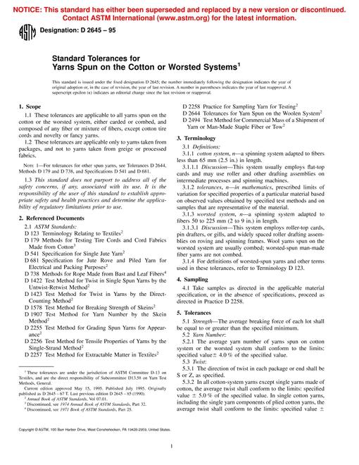 ASTM D2645-95