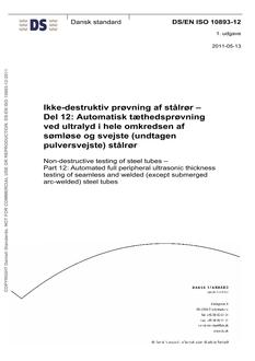 DANSK DS/EN ISO 10893-12