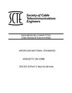 SCTE 135-3 2008