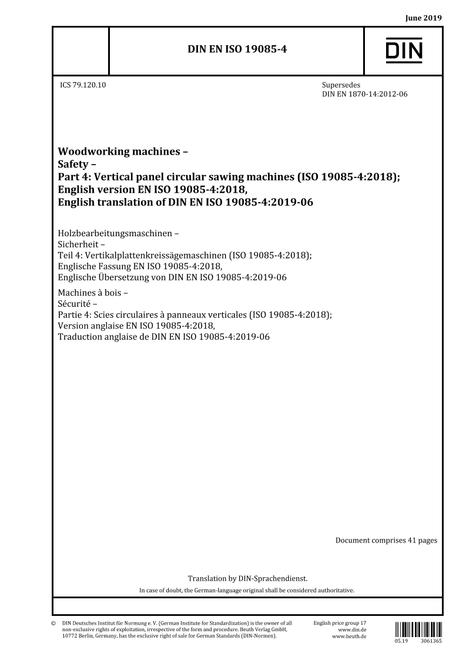 DIN EN ISO 19085-4