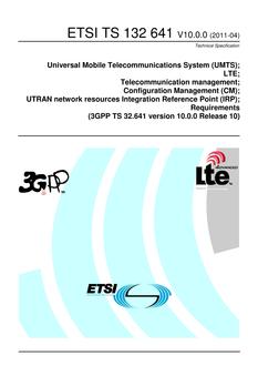 ETSI TS 132 641
