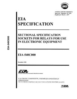 ECIA EIA-540C000