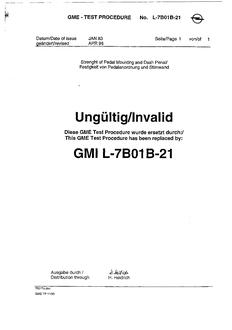 GME GME L-7B01B-21