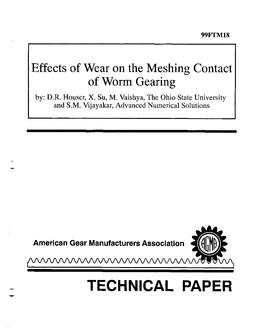 AGMA 99FTM18