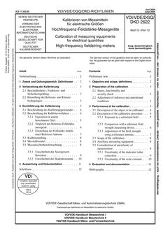 VDI VDI/VDE/DGQ/DKD 2622 BLATT 10