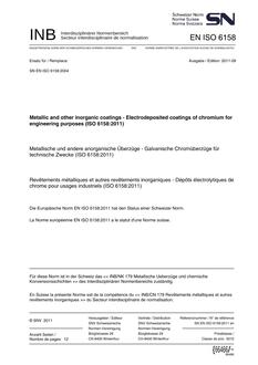 SNV SN EN ISO 6158