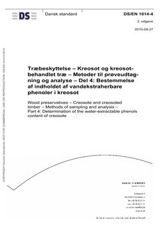 DANSK DS/EN 1014-4