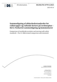 DANSK DS/ISO/TR 14799-2