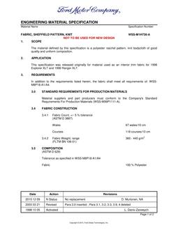FORD WSS-M1H730-A