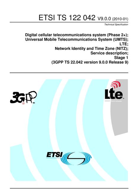 ETSI TS 122 042