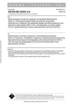 CEI EN IEC 62321-3-4