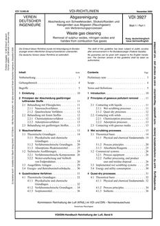 VDI VDI 3927 BLATT 1