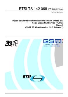 ETSI TS 142 068