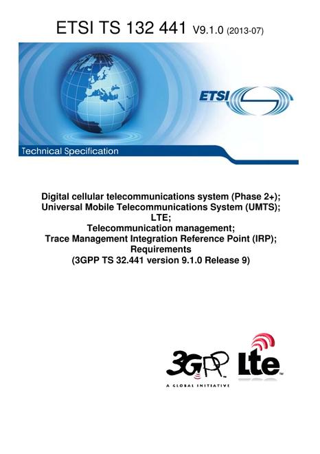 ETSI TS 132 441