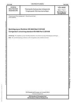 VDI VDI 4640 BLATT 2 BERICHTIGUNG