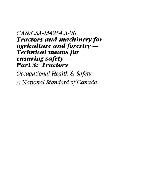 CAN/CSA M4254.3-96 (R2006)