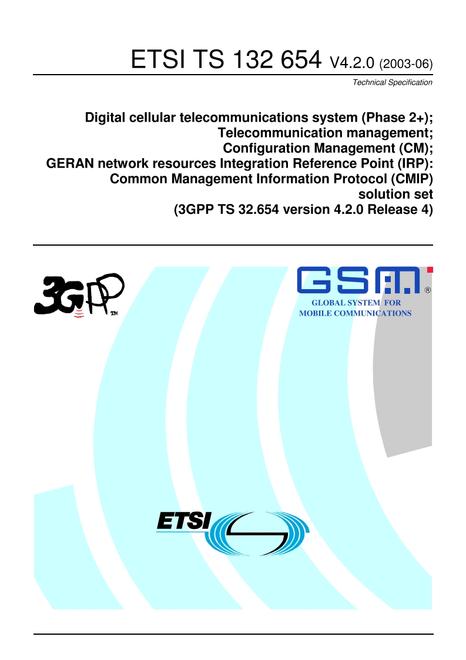 ETSI TS 132 654