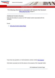NR NR/L2/ELP/27307 ISSUE 4