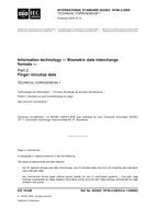 ISO/IEC 19794-2 Ed. 1.0 en CORR1:2009