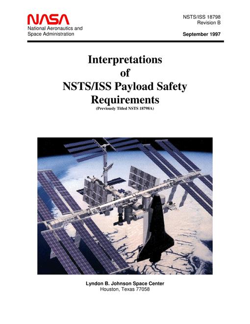 NASA NSTS 18798
