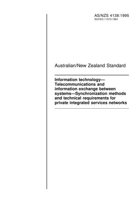 AS/NZS 4138:1995