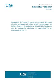 AENOR UNE-EN ISO 7243