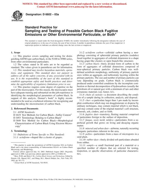 ASTM D6602-03a