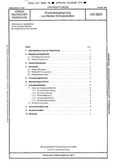 VDI VDI 3323