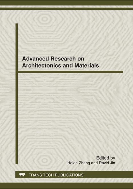 Advanced Research on Architectonics and Materials