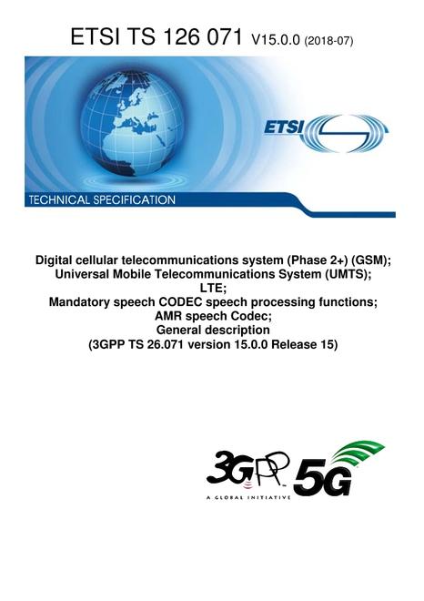 ETSI TS 126 071