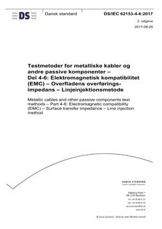 DANSK DS/IEC 62153-4-6