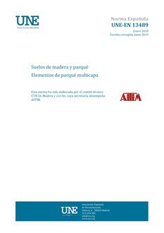 AENOR UNE-EN 13489