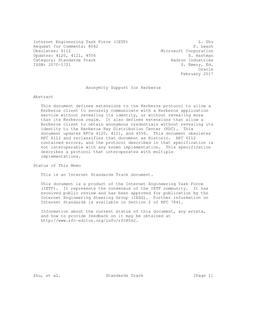 IETF RFC 8062