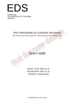 GMKOREA EDS-T-4306
