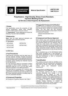GMNA GMP.PE.014