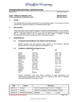 FORD WSE-M1A329-A2