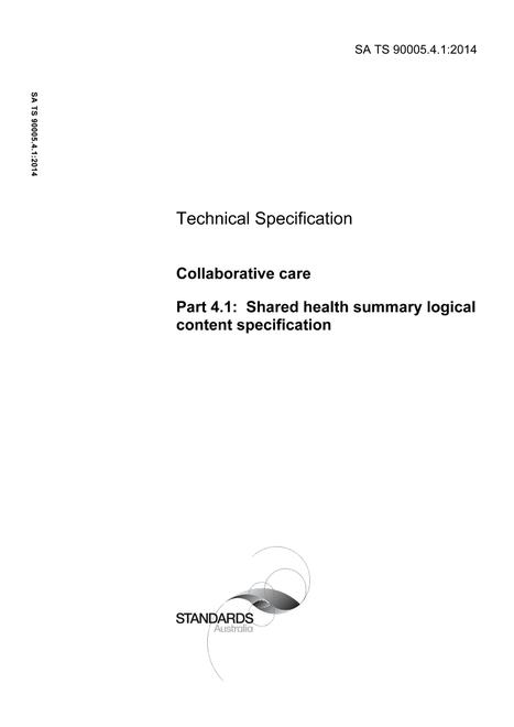 SA TS 90005.4.1:2014