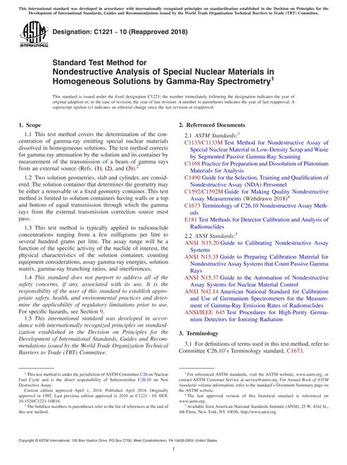 ASTM C1221-10(2018)