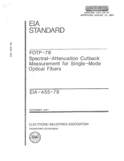 TIA EIA-455-78