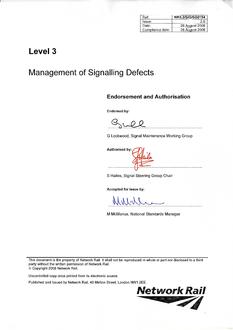 NR NR/L3/SIG/SG0154 ISSUE 2