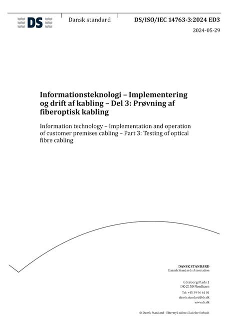 DANSK DS/ISO/IEC 14763-3 ED3