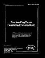 MSS SP-78-1998