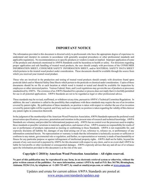 AWPA T1-18